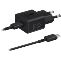 Зарядное устройство Samsung 25W Power Adapter (w C to C Cable) Black (EP-T2510XBEGEU)