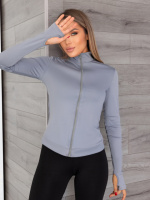 Жіночий костюм для спорту і фітнесу «Focus»| Норма і батал Чорний + сірий, 42-44