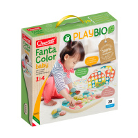 Набір серії «Play Bio» - ДЛЯ ЗАНЯТЬ МОЗАЇКОЮ FANTACOLOR BABY (великі фішки (21 шт.) + дошка)