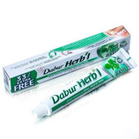 Зубная паста с базиликом Dabur Herb’l 75+25 грамм, ОАЭ