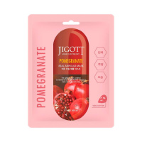 Ампульная маска для лица c экстрактом граната Jigott Pomegranate Real Ampoule Mask, 10 шт * 27 мл