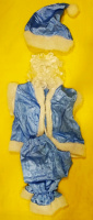 Прокат карнавального костюма «Гном голубой»