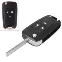 Выкидной ключ, корпус под чип, 3кн, Chevrolet