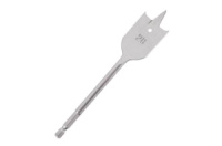 Свердло по дереву пір'яне Intertool 28 x 150мм HEX (SW-0028)