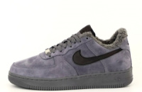 Зимові чоловічі кросівки Nike Air Force (41-45) ХУТРО