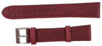 Жіночий ремінець для годинника зі шкіри Mykhail Ikhtyar Ш18 мм марсала