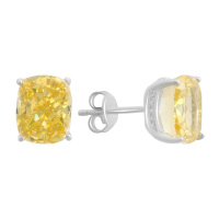 Серебряные серьги CatalogSilver с фианитами (2186540)