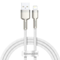 Дата кабель Baseus Cafule Series Metal USB to Lightning 2.4A (1m) (CALJK-A0)