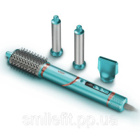 Фен-стайлер VGR 4 в 1 V-474. Колір: блакитний