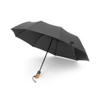 Зонт мужской YT502 полуавтомат, D-106см, защита от солнца, UV (99%), защита от дождя, каркас - Al+Fe, прямая ручка, Black