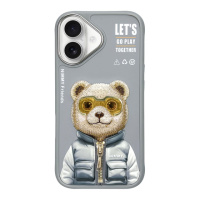 Чохол TPU+PC Nimmy 3D with Metal Buttons для iPhone 16