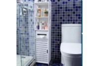 Полиця стелаж пластикова у ванну PK-03 (120cm*20cm*20cm)