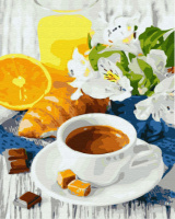 Картина за номерами «Цитрусова кава» 40х50см