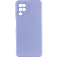 Чохол Silicone Cover Lakshmi Full Camera (A) для Samsung Galaxy M33 5G, Бузковий / Dasheen - купити в SmartEra.ua