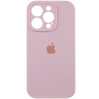 Чохол Silicone Case Full Camera Protective (AA) Apple iPhone 15 Pro Max (6.7«), Рожевий / Chalk Pink - купити в SmartEra.ua