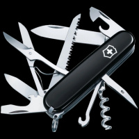 Victorinox Swiss Army Huntsman 1.3713.3 Нож черный