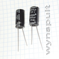 25V 1000mF EHR 105°C 1020 HITANO EHR102M25BA 1000uF 25V електролітичний конденсатор