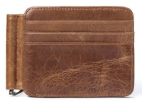 Зажим для купюр Vintage 14929 Коричневый