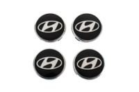 Колпачки на диски 60/56мм 8918D (комплект 4 шт.) для Hyundai