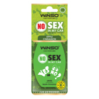 Освіжувач повітря WINSO NO Sex in My Car, целюлозний ароматизатор, APPLE CANNAMON