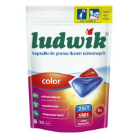 Гелеві капсули для прання кольорових тканин 2в1 Ludwik 10 шт