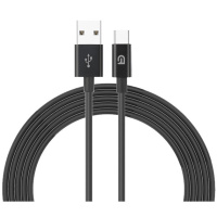 Кабель ArmorStandart AMD718BL Type-C to USB Cable 1.2m Black (ARM64372) (Код товару:43492)