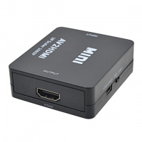 Конвертер-переходник из AV в HDMI (AV2HDMI) черный