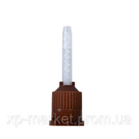 Насадка для змішування №11 L=40 мм, 1:1, коричнева мала, конусна, OEM-Китай