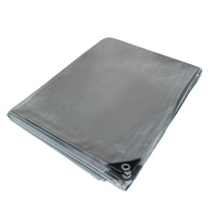 Тент 210г/м2  3мх4м  тарпаулиновый  «PLANDEKA» для защиты от ветра