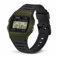 Чоловічий годинник Casio F-91WM-3A — спортивна модель з електронним циферблатом та підсвічуванням