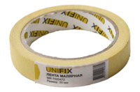 Лента малярная Unifix 20 мм x 40 м желтая (MR-7020472) (5 шт.)