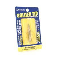 Жало для паяльника MECHANIC 900M-T-SK 4*6,3mm, медь, высокая теплопроводность, быстрый нагрев, перо среднее угловое