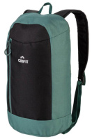 Невеликий міський рюкзак 10L Crivit Mini чорний із зеленим