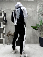 Спортивний костюм утеплений чоловічий худі штани на флісі