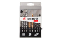 Набір свердел по металу дереву бетону Intertool 2-6мм (12шт) (SD-0112)