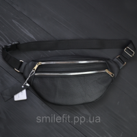 Якісна бананка з натуральної шкіри, сумка чоловіча - жіноча барсетка шкіряна