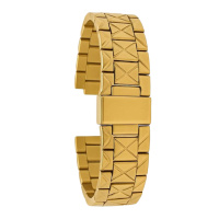 Металевий браслет Awarder 024 Gold для годинника у золотистому кольорі (SKU: 1051-1536)