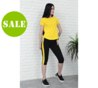 Спортивний костюм з бриджами «Dion» оптом | Норма | Розпродаж моделі