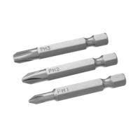 Бита отвертка Irwin Phillips 50 мм PH1/PH2/PH3. 3 предмета