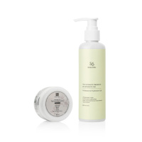 Набір для ультразвукового чищення обличчя ( Гель із трегалозою 200 ml+маска протизапальна 100 мл)