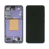 Дисплей для Samsung S921B Galaxy S24 с чёрным тачскрином и фиолетовой корпусной рамкой GH82-33287C Original
