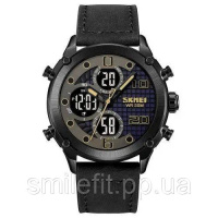 Годинник наручний чоловічий SKMEI 1975LBKBK, оригінальний чоловічий годинник, годинник кварцовий чоловічий