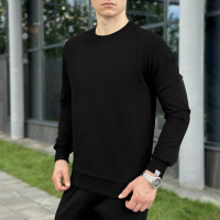 Світшот Pobedov 001 Чорний