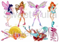 Вафельные картинки на тему: Винкс (Winx)