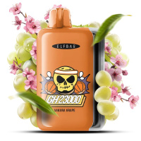 ELF BAR GH 23000 5%. Сакура Виноград (Sakura Grape)