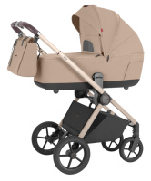 Коляска універсальна CARRELLO Ultra CRL-6527 2в1 Floral Beige /1/