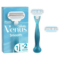 Бритва Gillette Venus Smooth с 2 сменными картриджами (3014260262693)