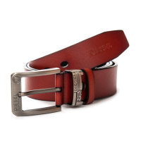 PODIUM Ремень Мужской кожа DS-004 light-brown