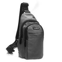 PODIUM Сумка Мужская На Плечо нейлон Lanpad 35001 gray