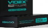 Акумулятор VIDEX Li-ION із захистом від перегріву 18650 2200mAh 3.7V